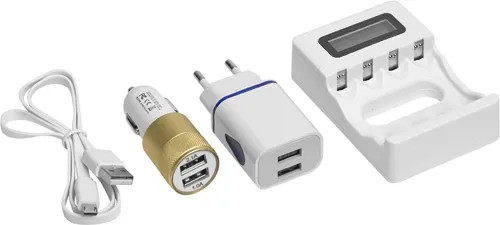 CARICABATTERIE PORTATILE PER BATTERIE RICARICABILI MAURER - MAURER - Vista Principale