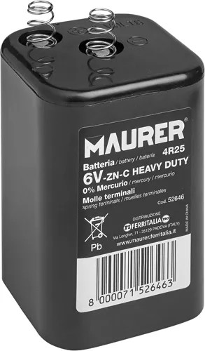 BATTERIA LAMPADA STRADALE - MAURER - Vista Principale