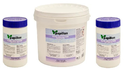 CLORO PISCINA PASTIGLIE 'MULTIAZIONE' PAPILLON - PAPILLON - Vista Principale