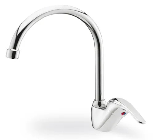 MISCELATORE LAVELLO CUCINA CIGNO ONDA MAURER - MAURER - Vista Principale