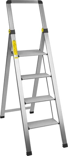 SGABELLO ALLUMINIO SLIM STEP ALU 4GR MAURER - MAURER - Vista Principale