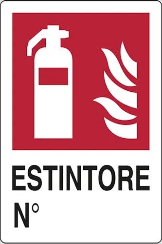 SEGNALETICA SICUREZZA 'ESTINTORE' - STAMPLAST - Vista Principale