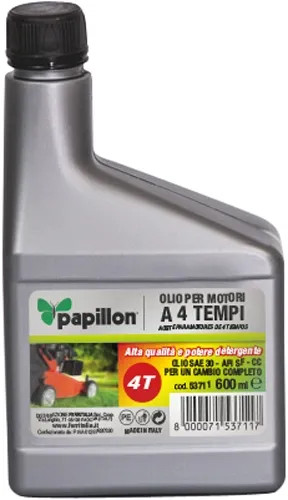OLIO PER MOTORE 4T - PAPILLON - Vista Principale