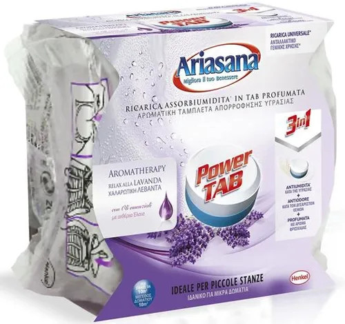 RICARICA DEUMIDIFICATORE ARIASANA POWER TAB PERLA LAVANDA - HENKEL - Vista Principale