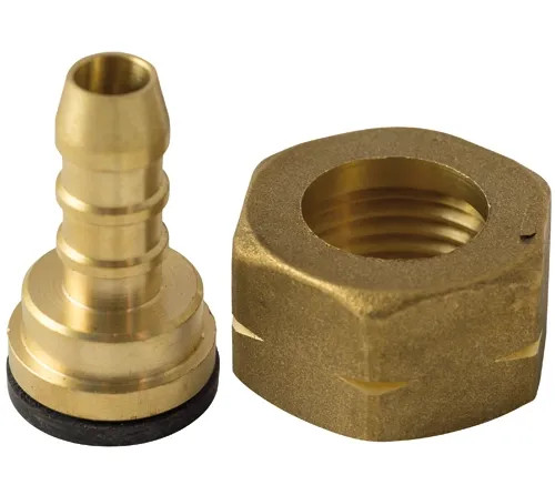RACCORDO OTTONE X BOMBOLA GAS 25MM - MAURER - Vista Principale