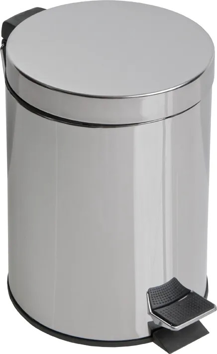 CESTINO RIFIUTI BAGNO CROMATO 20LT - MAURER - Vista Principale