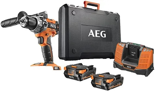 TRAPANO AVVITATORE PERCUSSIONE AEG BSB 18C2LI-202C - AEG