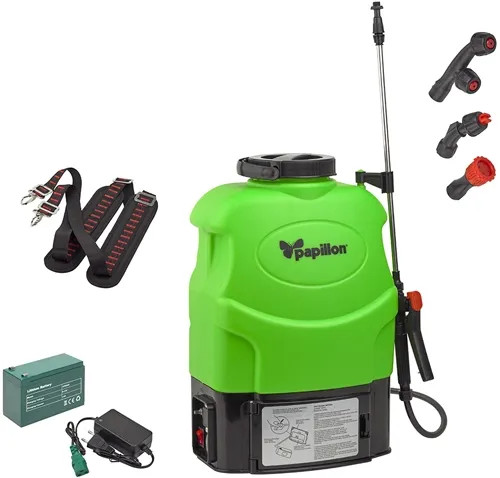 POMPA IRRORATRICE A ZAINO BATTERIA LITIO 16 LT PAPILLON - PAPILLON - Vista Principale