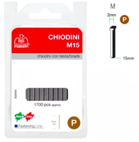 CHIODINI FISSATRICE C/TESTA RO-MA - MAESTRI