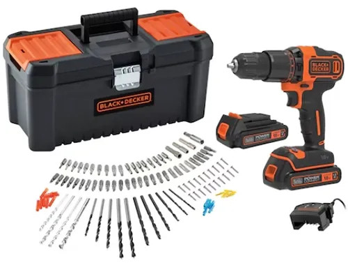 TRAPANO PERC. BATTERIA B&D - BLACK+DECKER