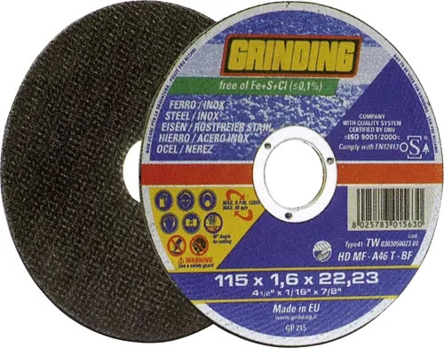 MOLA TAGLIO FERRO E ACCIAIO INOX HD MF GRINDING - GRINDING