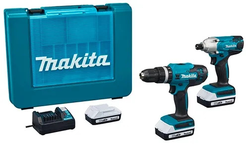 TRAPANO PERC. + AVVITATORE BATTERIA MAKITA - MAKITA - Vista Principale