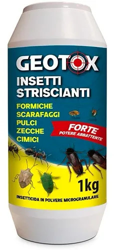 INSETTICIDA POLVERE PER SCARAFAGGI E FORMICHE GEOTOX KOLLANT - KOLLANT