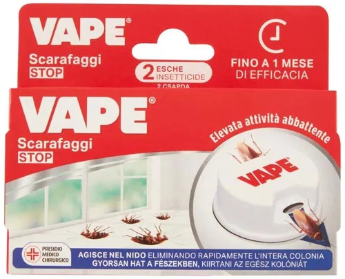 ESCA SCARAFAGGI - CF SCATOLA - VAPE - Vista Principale