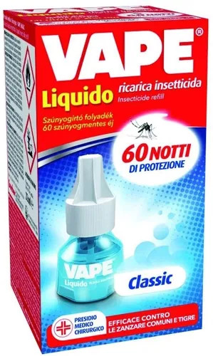 RICARICA LIQUIDA VAPE 60 NOTTI NEUTRA X INSETTICIDA ANTIZANZARE - VAPE - Vista Principale