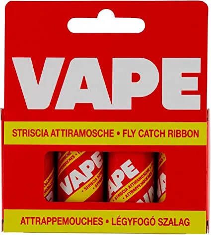 INSETTICIDA ADESIVO MOSCHE A STRISCIE VAPE CF.4PZ - VAPE - Vista Principale