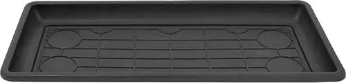 SOTTOVASO RETTANGOLARE ANTRACITE - DUPLAST