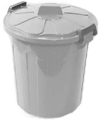 BIDONE VULCANO CON COPERCHIO - DUPLAST - Vista Principale