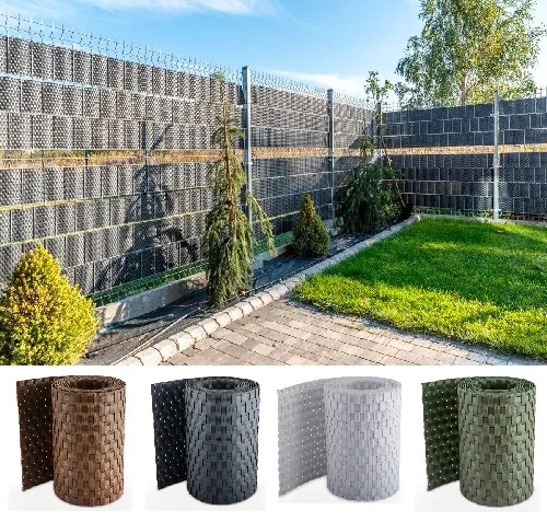 FASCIA FRANGIVISTA POLYRATTAN BIANCO - Senza Marca - Vista Principale