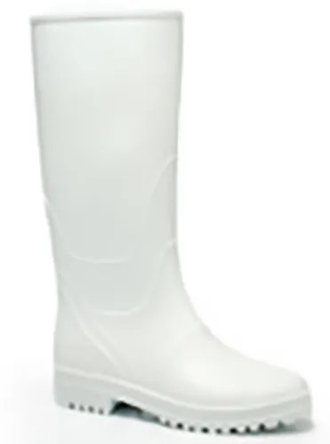 STIVALI IN PVC GINOCCHIO N.43 COLORE BIANCO - Senza Marca - Vista Principale