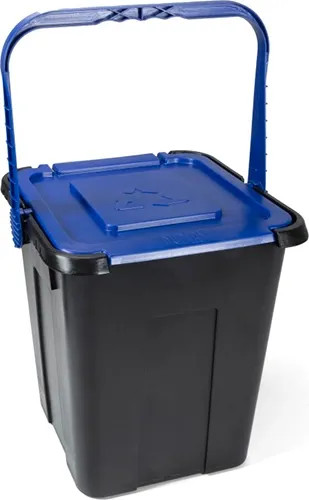 PATTUMIERA PER DIFFERENZIATA CUBE 20LT BLU - DUPLAST - Vista Principale
