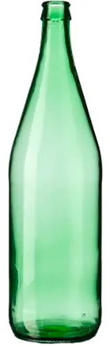 BOTTIGLIA IN VETRO PER ACQUA LT 1 VERDE - Senza Marca - Vista Principale