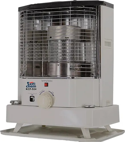 STUFA A COMBUSTIBILE LIQUIDO CON STOPPINO 2400W ACC. PIEZOELETTRICA - Senza Marca - Vista Principale
