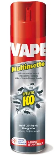 INSETTICIDA SPRAY MULTINSETTO KO2 VAPE - VAPE - Vista Principale