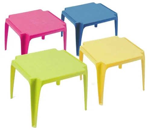 TAVOLO RESINA BABY COLORI ASSORTITI - Senza Marca - Vista Principale