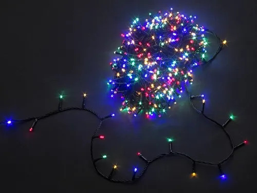 NATALE - LUCI 500 LED MULTICOLOR INT/EST MAURER - CF. SCATOLA PLAST. - MAURER - Vista Principale