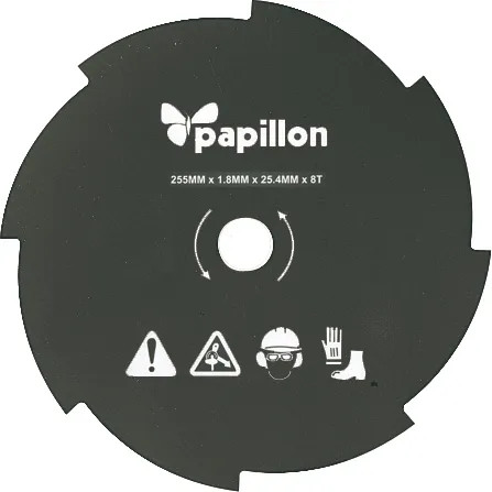 DISCO DECESPUGLIATORE ACCIAIO - PAPILLON - Vista Principale