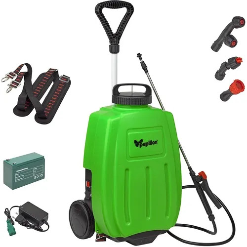 POMPA A CARRELLO A BATTERIA LITIO 16 LT 12V 8AH - PAPILLON - Vista Principale
