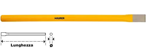 SCALPELLO MURATORE TAGLIO RIAF. MAURER - MAURER - Vista Principale