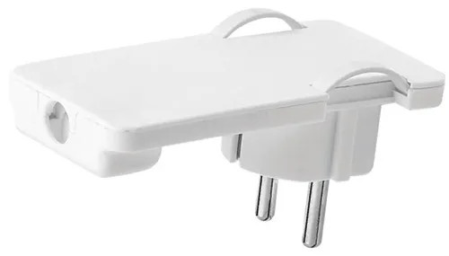SPINA PIATTA SALVASPAZIO SCHUKO 16A BIANCO MAURER - MAURER - Vista Principale
