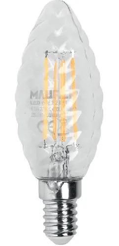 LAMPADA LED FILAMENTO MAURER TORTIGLIONE E14 - MAURER - Vista Principale
