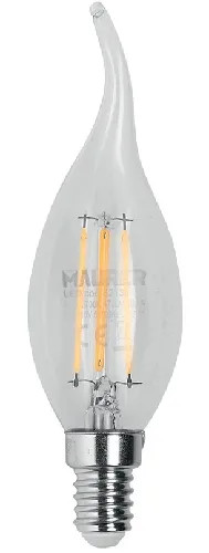 LAMPADA LED FILAMENTO MAURER COLPO DI VENTO E14 - MAURER - Vista Principale