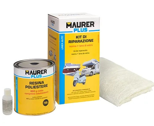 VETRORESINA IN KIT 750ML MAURER PLUS - MAURER-PLUS - Vista Principale