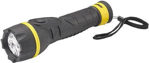 TORCIA BATTERIA 3 LED IN GOMMA MAURER - MAURER - Vista Principale