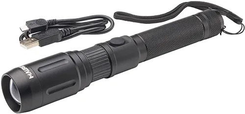 TORCIA BATTERIA 1 LED RICARICABILE USB C/ZOOM MAURER- CF. BLISTER - MAURER - Vista Principale