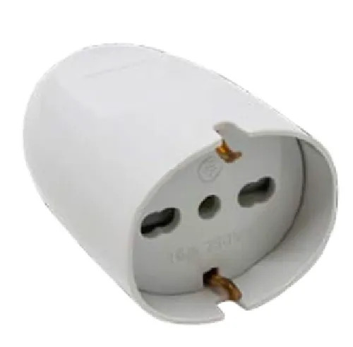 PRESA SCHUKO BIPASSO 16A BIANCO MAURER - MAURER - Vista Principale