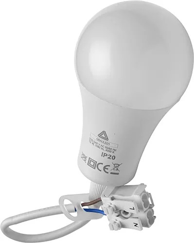 LAMPADA LED GOCCIA 12W C/MORSETTO DA CANTIERE MAURER - MAURER - Vista Principale