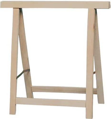CAVALLETTO PIEGHEVOLE LEGNO ABETE 75x75cm. - UTENSILI STORE - Vista Principale
