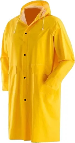 IMPERMEABILE LAVORO PVC PESANTE GIACCA GIALLO L - MAURER - Vista Principale