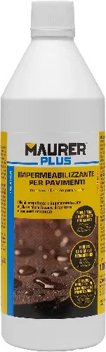 IMPERMEABILIZZANTE AD ACQUA PER PAVIMENTI 1LT MAURER PLUS - MAURER-PLUS - Vista Principale
