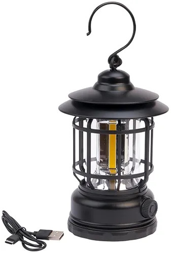 LANTERNA CAMPEGGIO 3W 300LM MAURER BATTERIA RICARICA - MAURER - Vista Principale