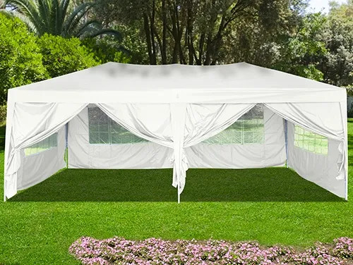 GAZEBO ACCIAIO MINHO PAPILLON BEIGE RICHIUDIBILE C/SACCA TRASP - PAPILLON - Vista Principale