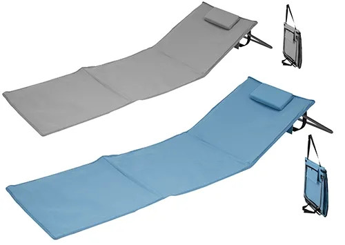 MATERASSINO POLIESTERE/PVC BLU C/TASCA E CUSCINO PAPILLON - PAPILLON - Vista Principale