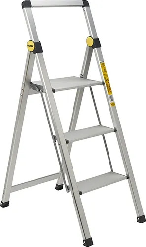 SGABELLO ALLUMINIO SLIM STEP ALU 3GR MAURER - MAURER - Vista Principale