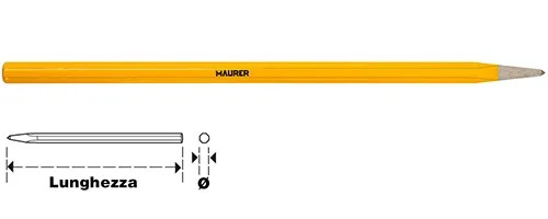 SCALPELLO ELETTRICISTA PUNTA RIAF. MAURER - MAURER - Vista Principale