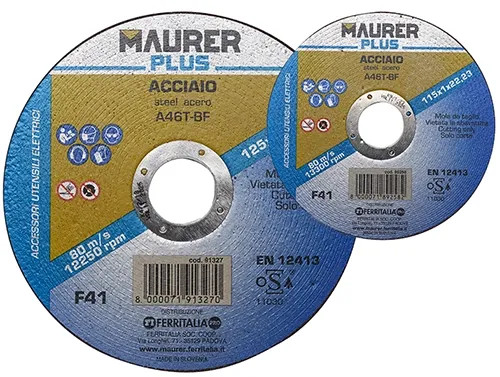 MOLA TAGLIO FERRO MAURER PLUS - MAURER-PLUS